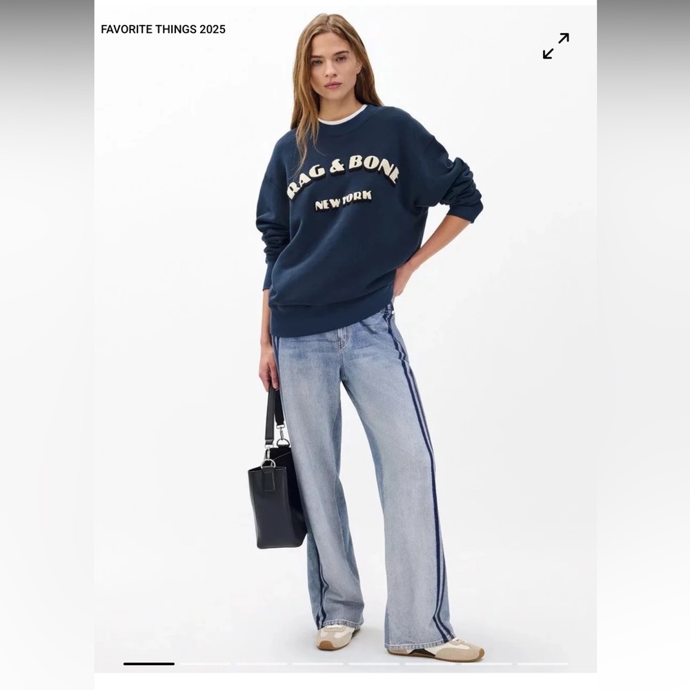 Rag & Bone Miramar Wide-Leg Track Pant